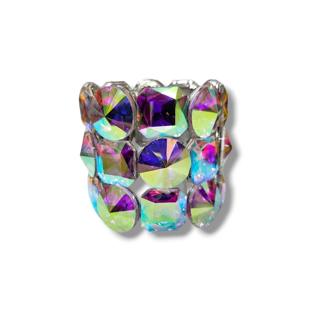 Encore Jeans Multicolor Crystal Bracelet